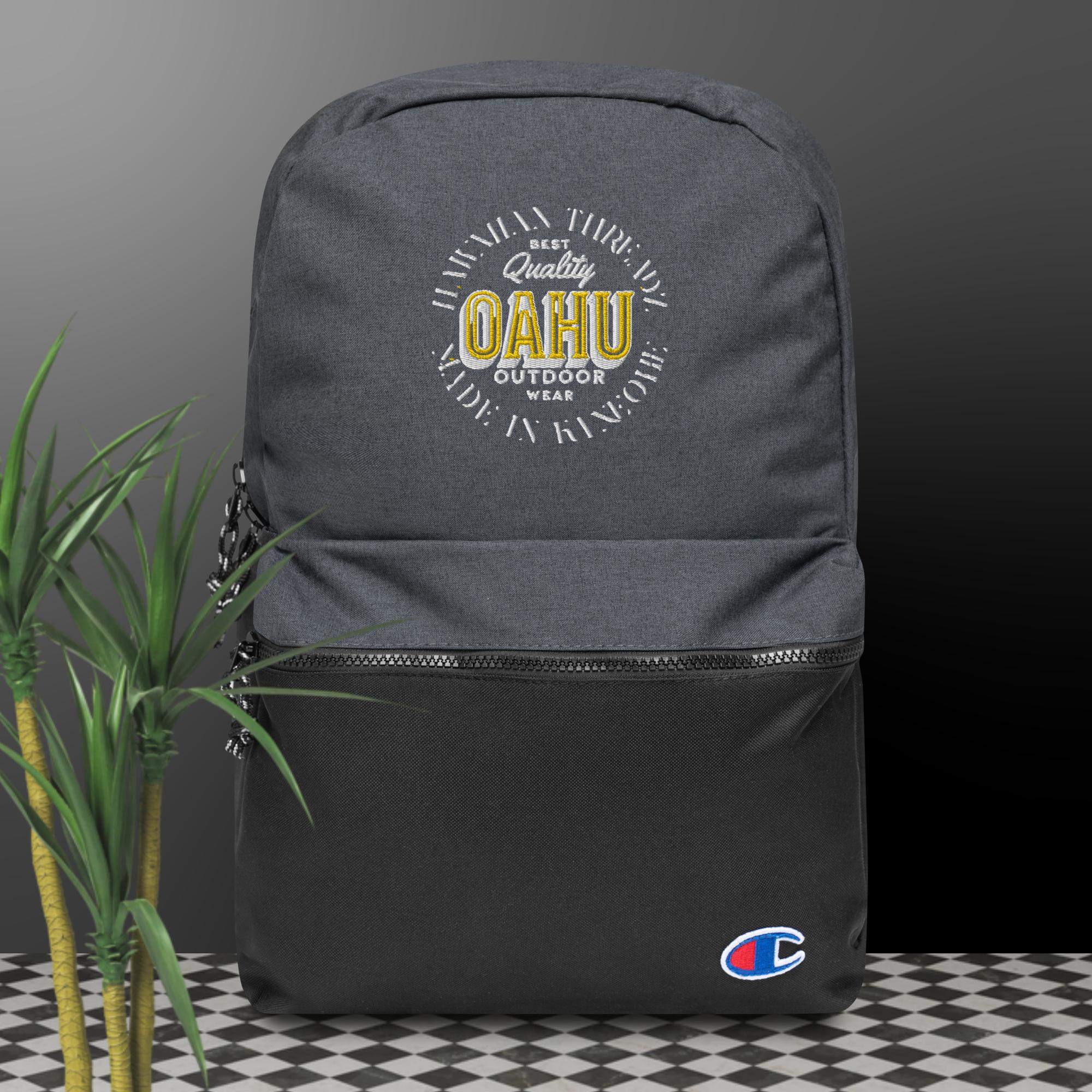 Embroidered Champion Backpack