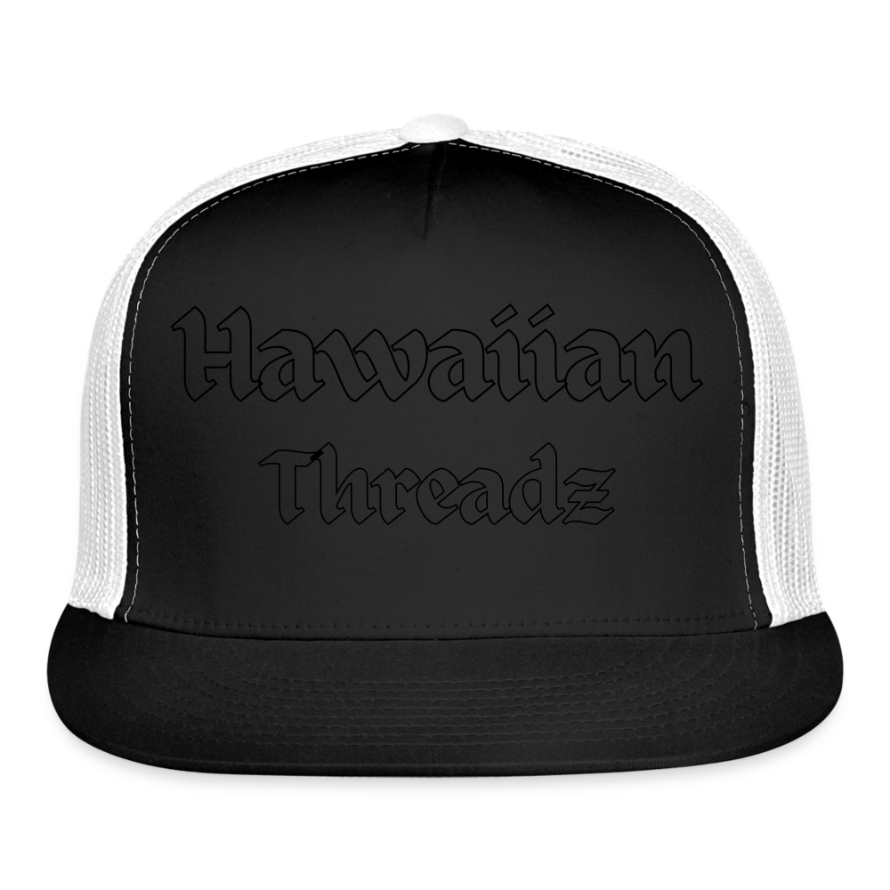 Trucker Cap - black/white