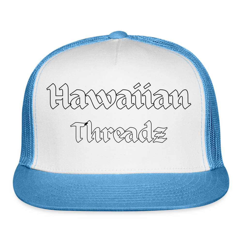 Trucker Cap - white/blue