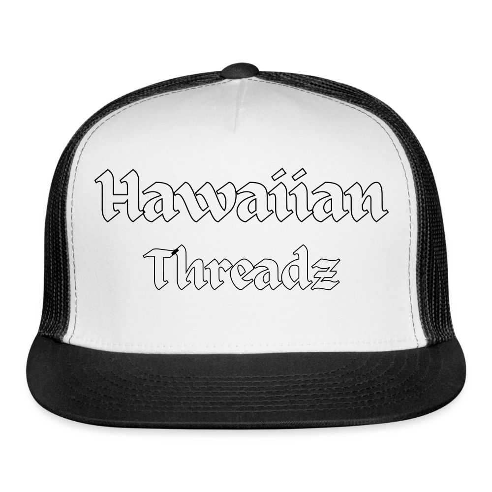 Trucker Cap - white/black