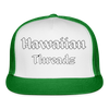Trucker Cap - white/kelly green