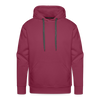 Men’s Premium Hoodie - burgundy