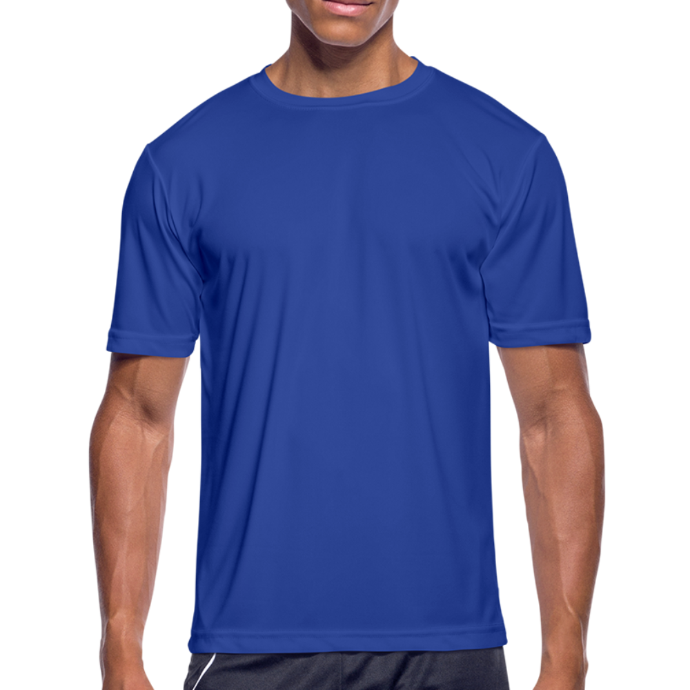 Men’s Moisture Wicking Performance T-Shirt - royal blue