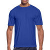Men’s Moisture Wicking Performance T-Shirt - royal blue