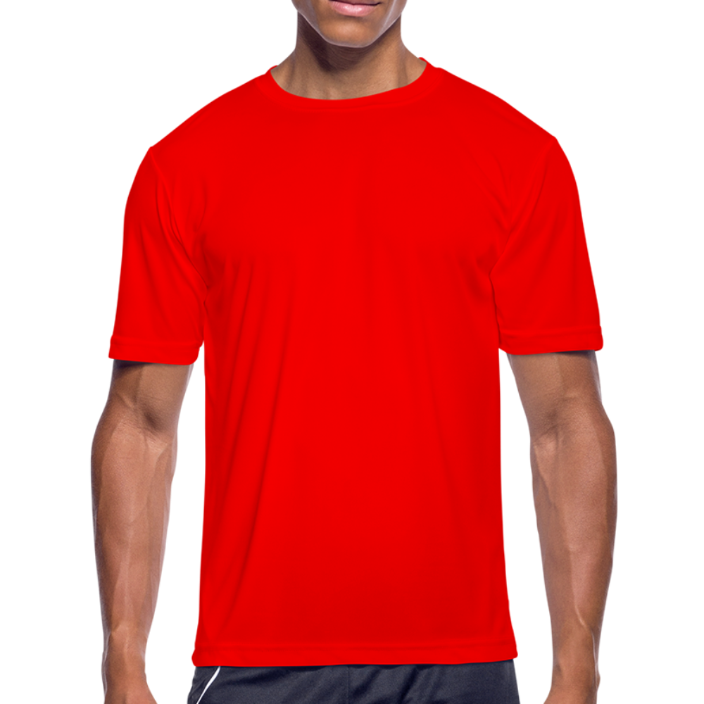 Men’s Moisture Wicking Performance T-Shirt - red
