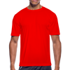 Men’s Moisture Wicking Performance T-Shirt - red