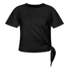 Women's Knotted T-Shirt - black