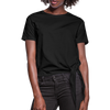 Women's Knotted T-Shirt - black