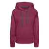 Women’s Premium Hoodie - burgundy