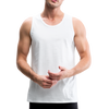 Men’s Premium Tank - white