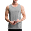 Men’s Premium Tank - heather gray