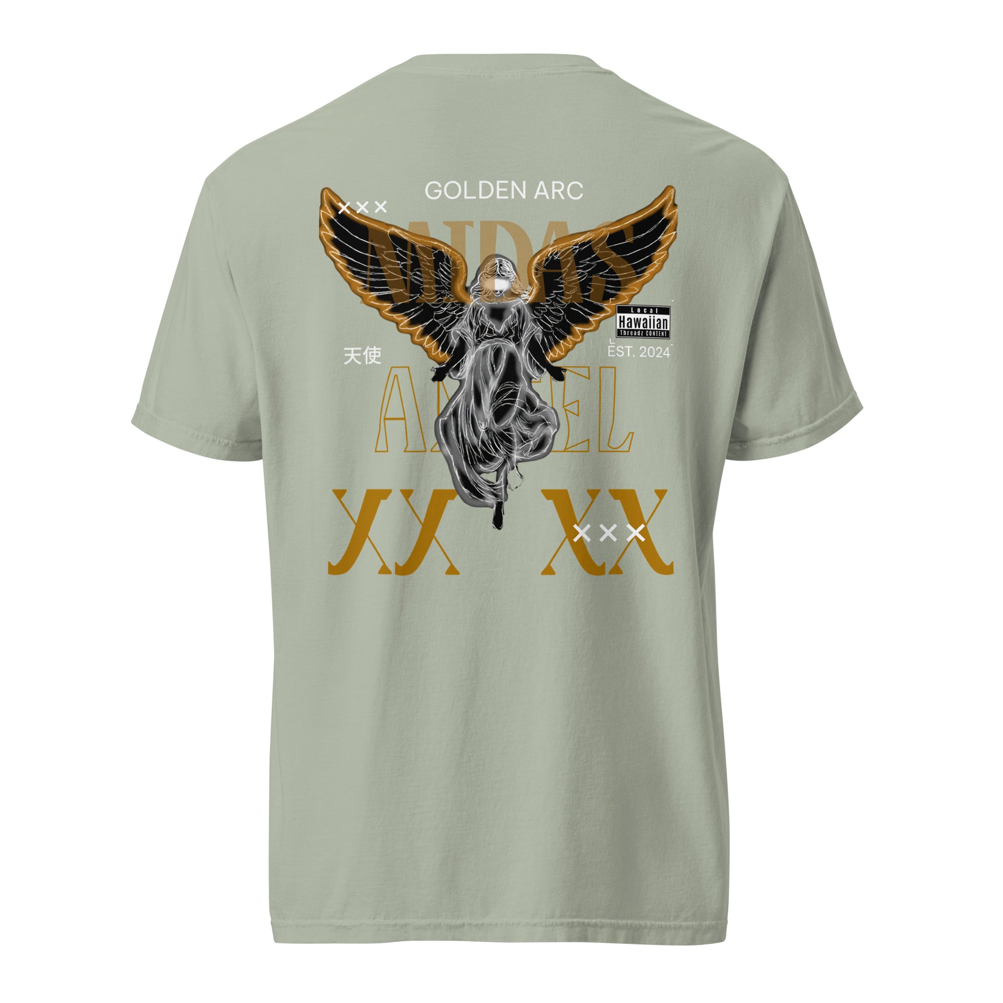 Unisex garment-dyed heavyweight t-shirt