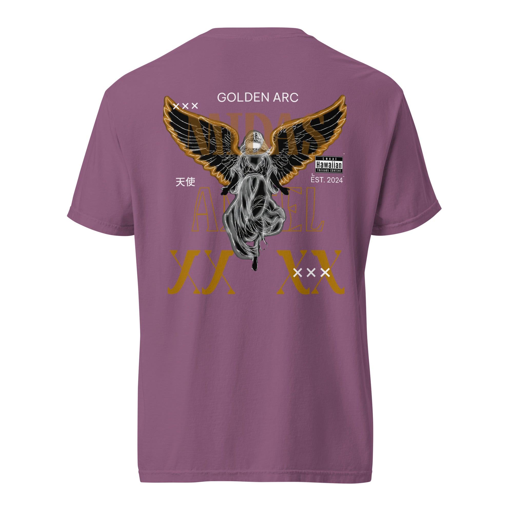 Unisex garment-dyed heavyweight t-shirt