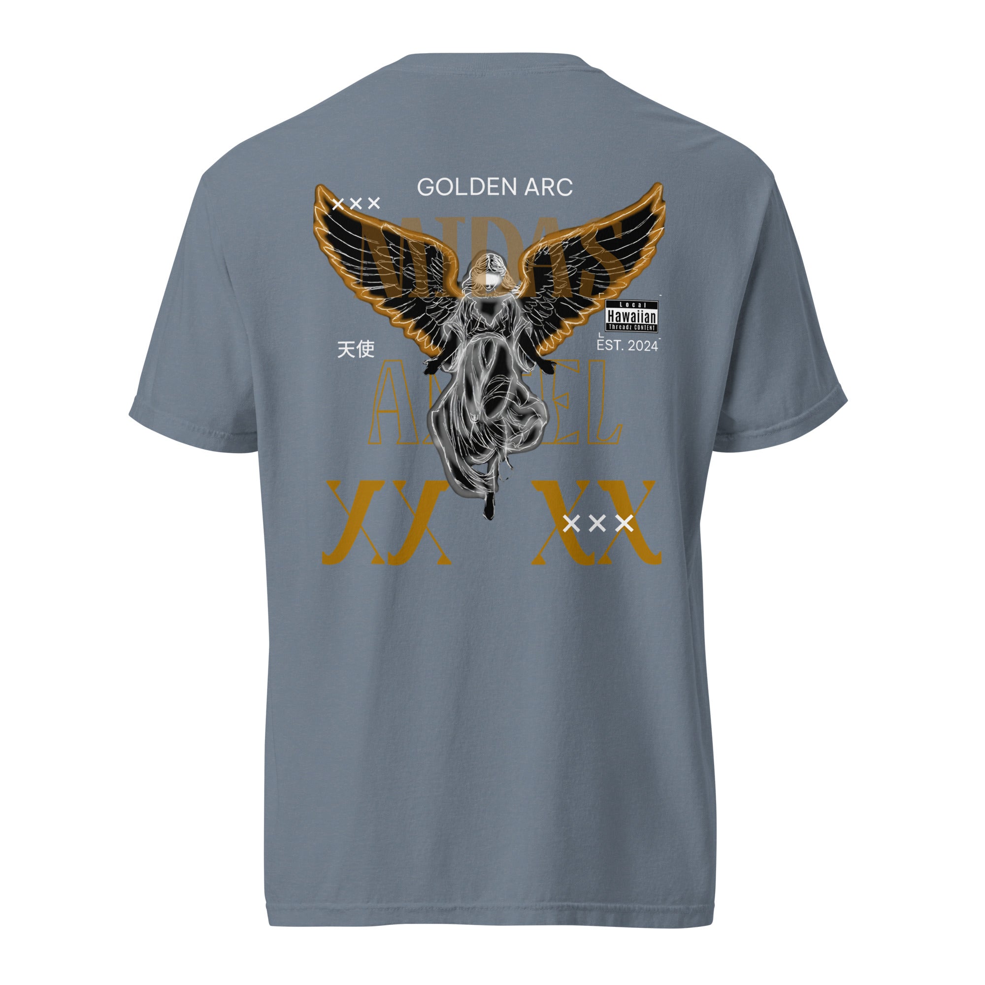Unisex garment-dyed heavyweight t-shirt
