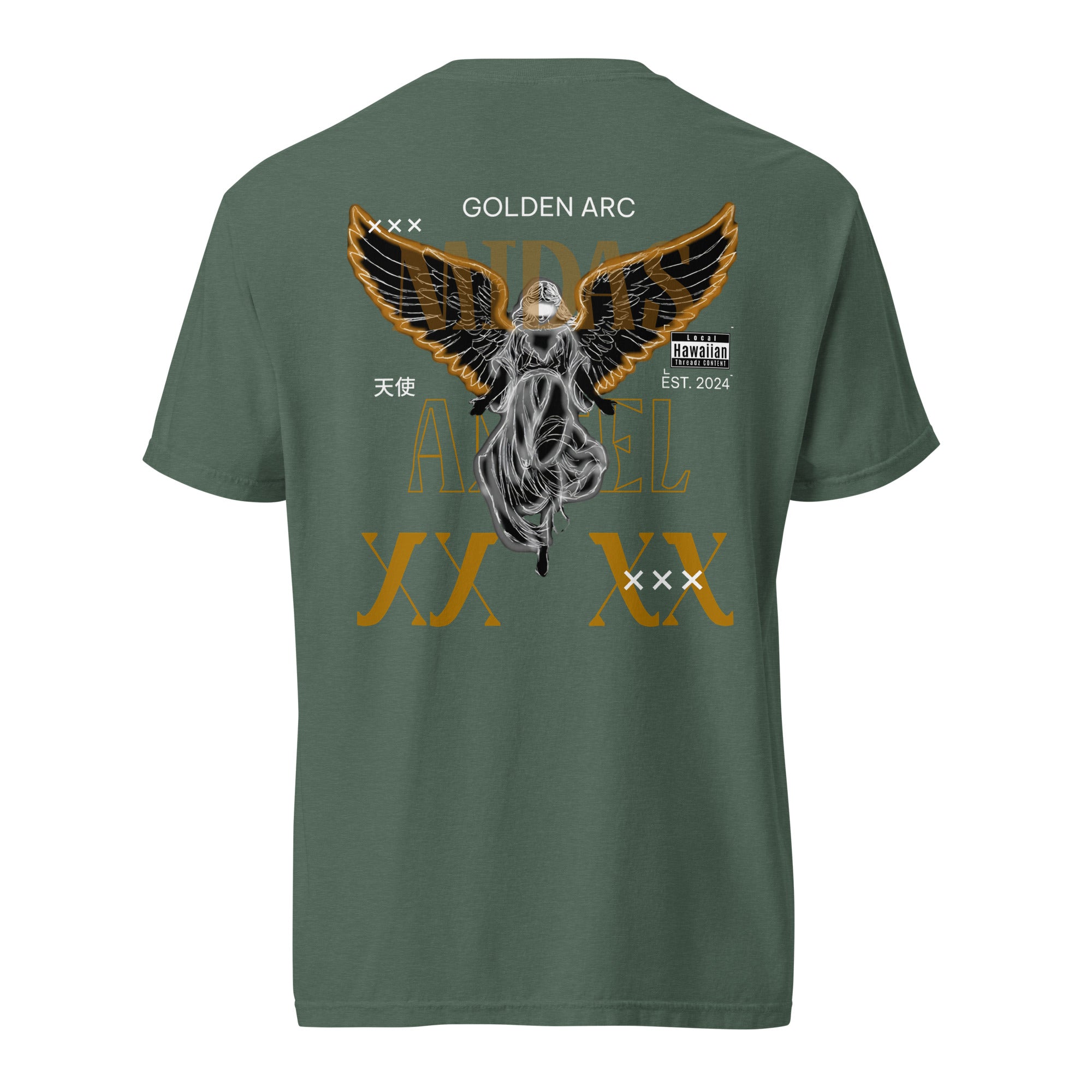 Unisex garment-dyed heavyweight t-shirt