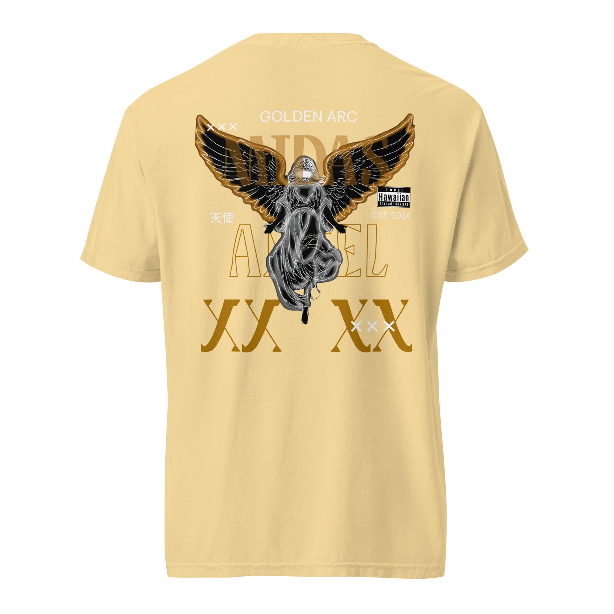 Unisex garment-dyed heavyweight t-shirt