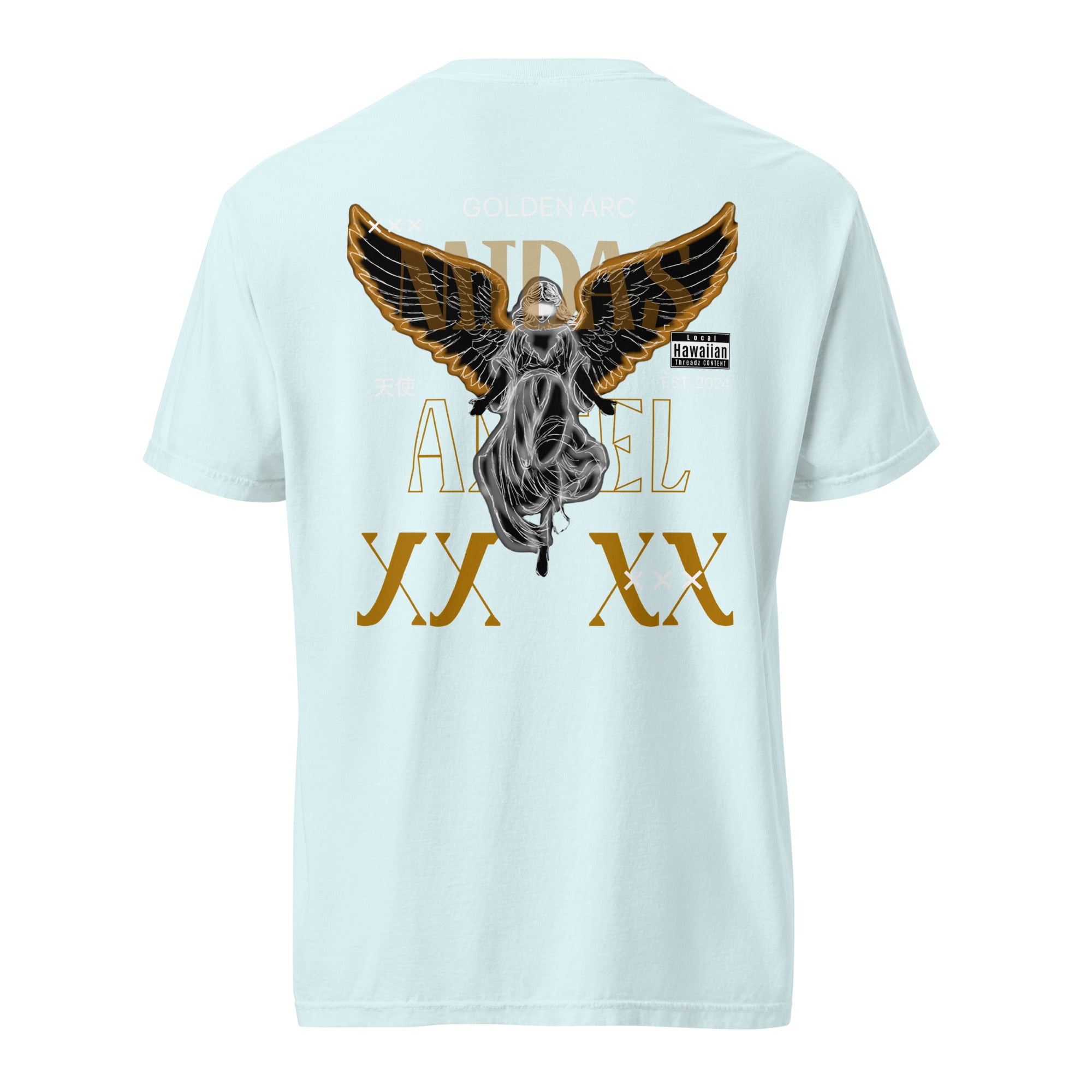 Unisex garment-dyed heavyweight t-shirt