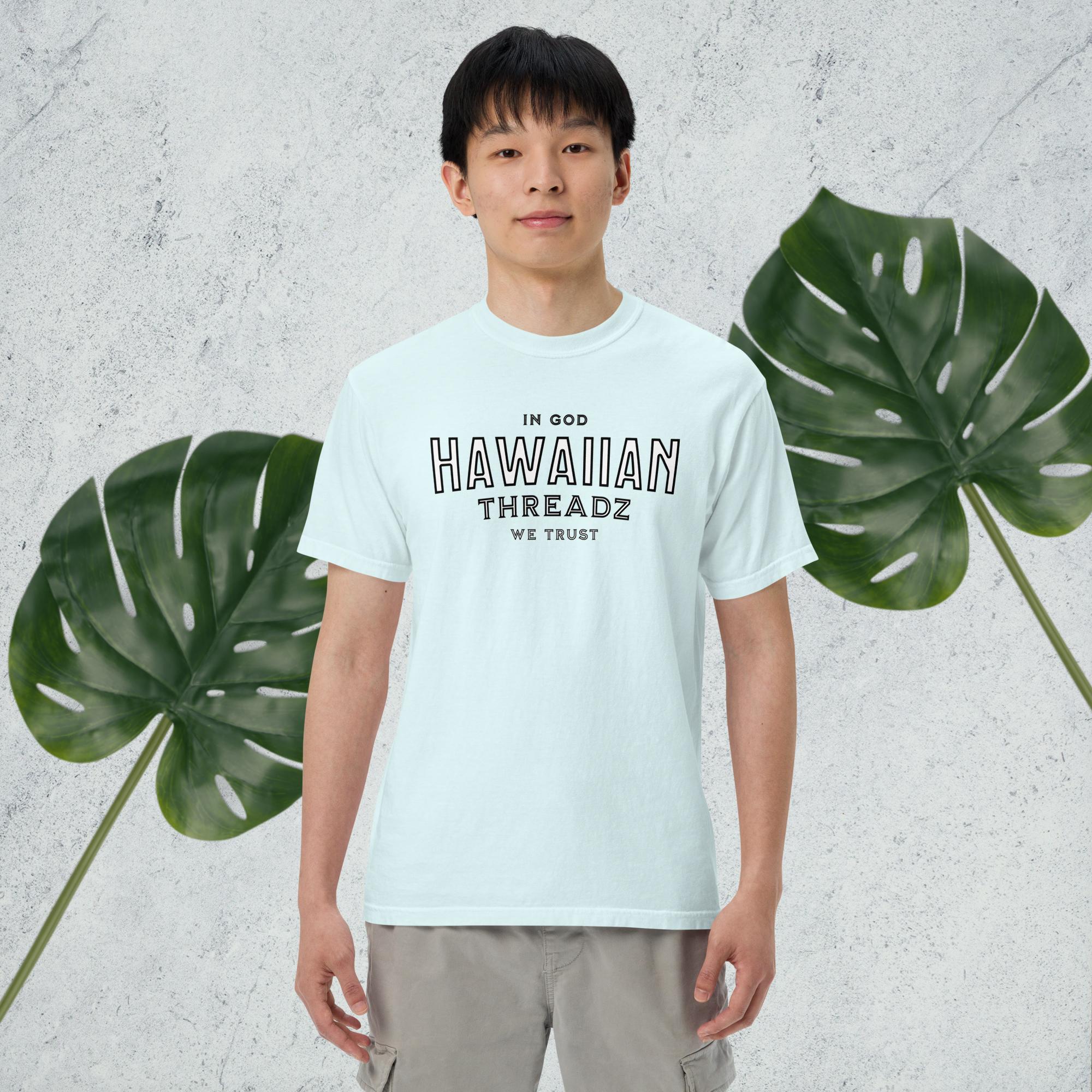 Unisex garment-dyed heavyweight t-shirt
