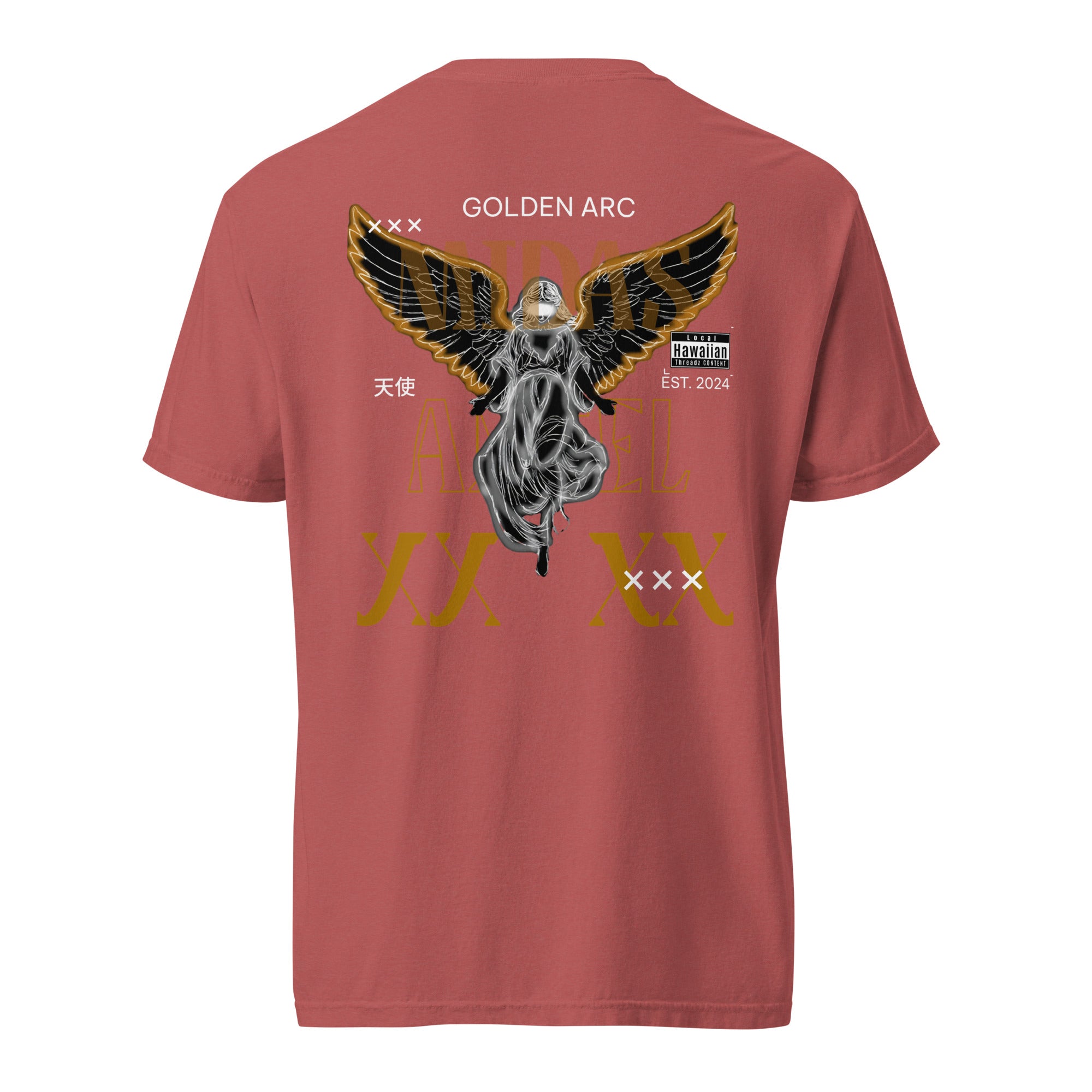 Unisex garment-dyed heavyweight t-shirt