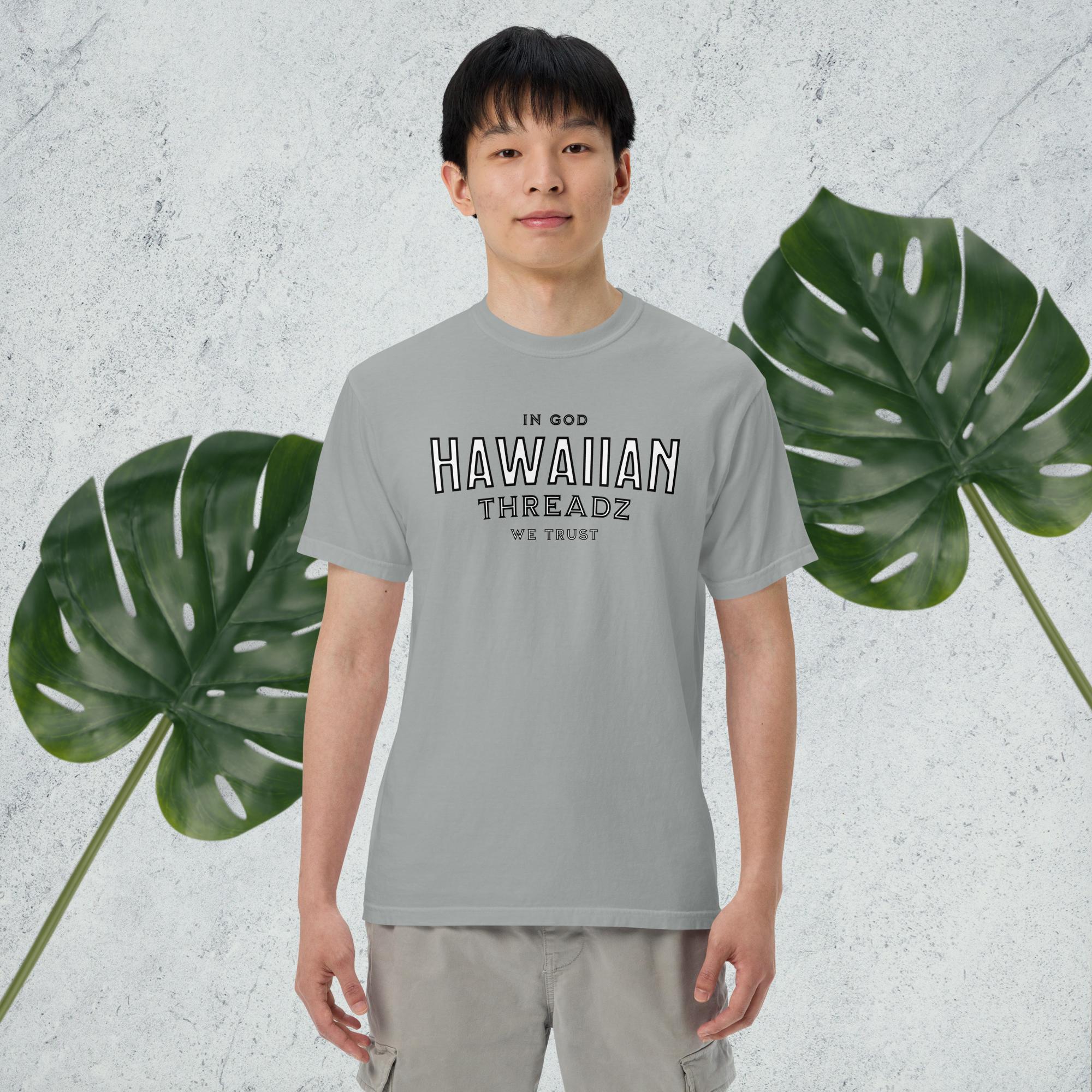 Unisex garment-dyed heavyweight t-shirt