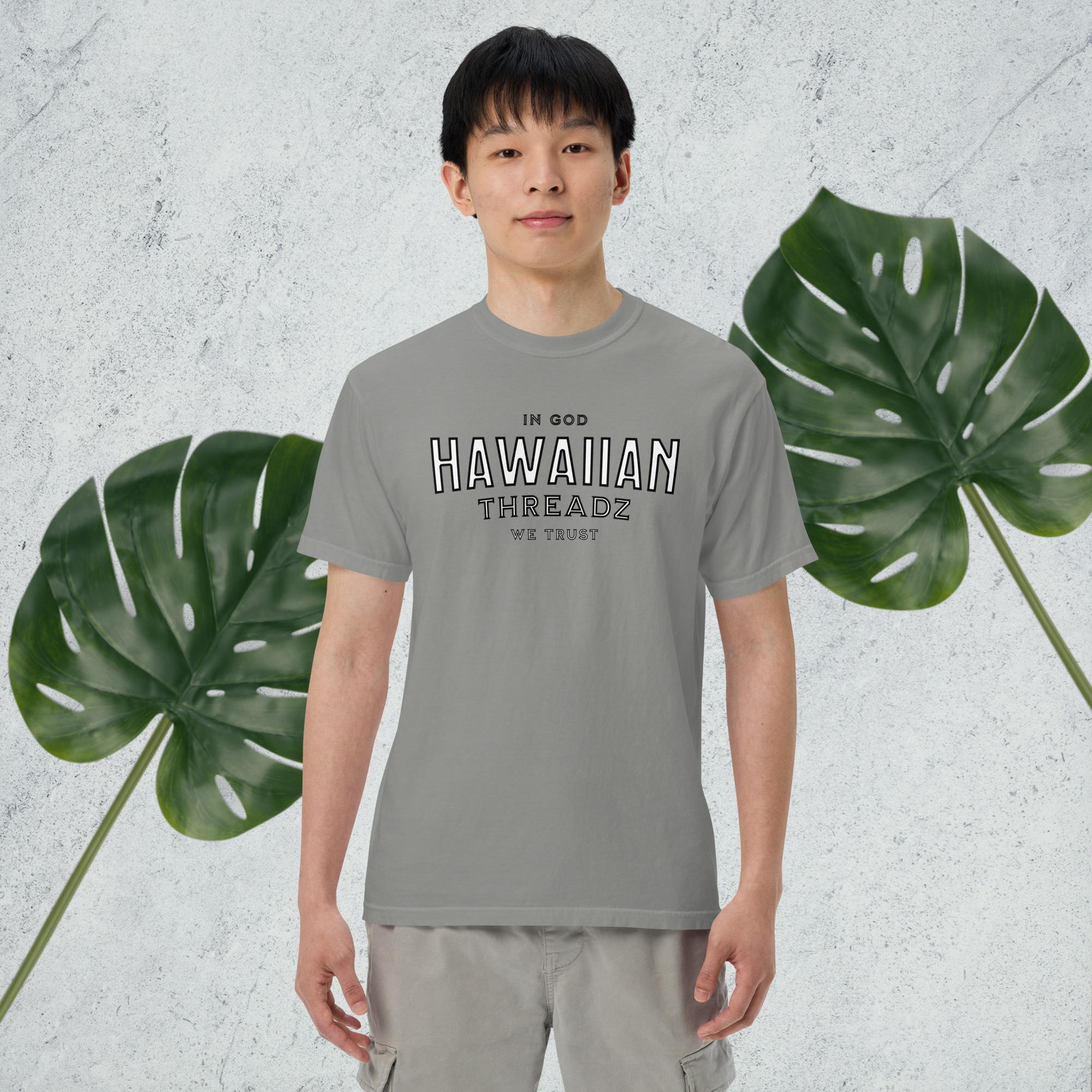 Unisex garment-dyed heavyweight t-shirt