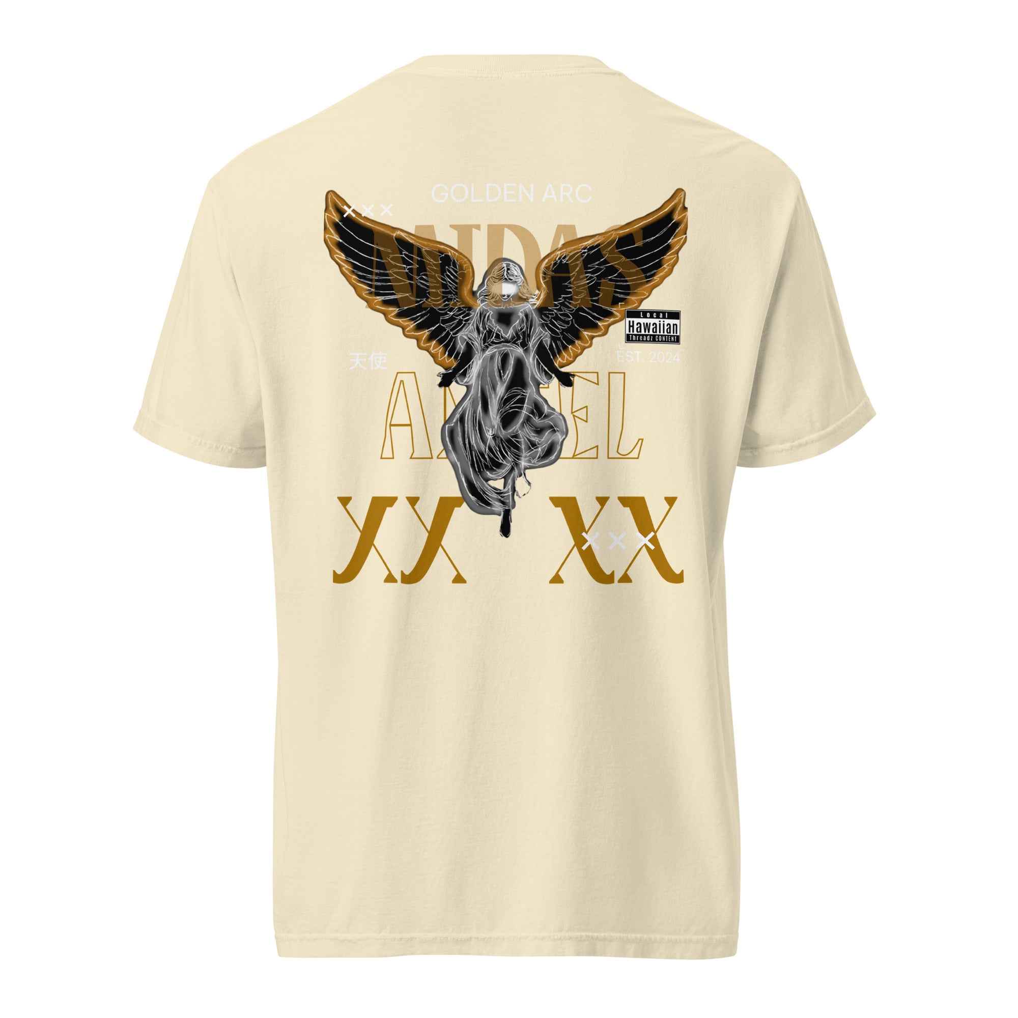 Unisex garment-dyed heavyweight t-shirt