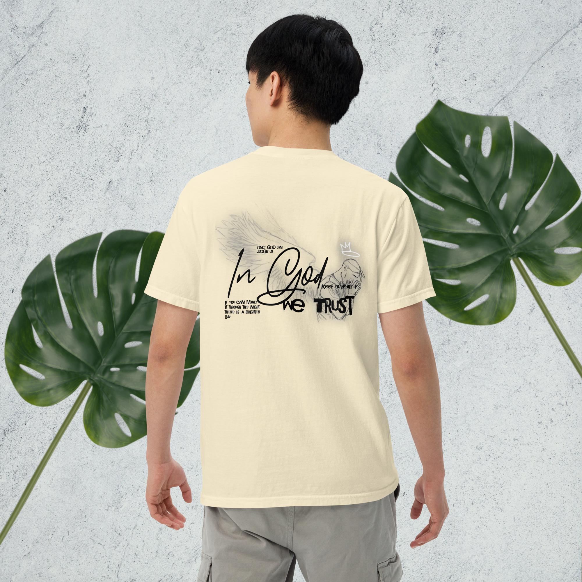 Unisex garment-dyed heavyweight t-shirt
