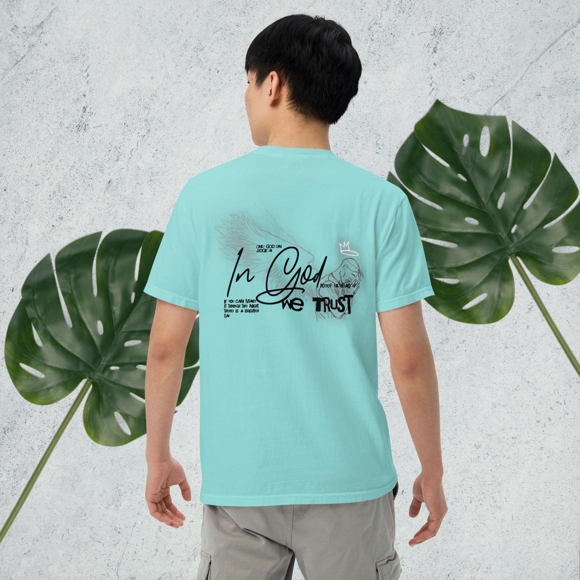 Unisex garment-dyed heavyweight t-shirt