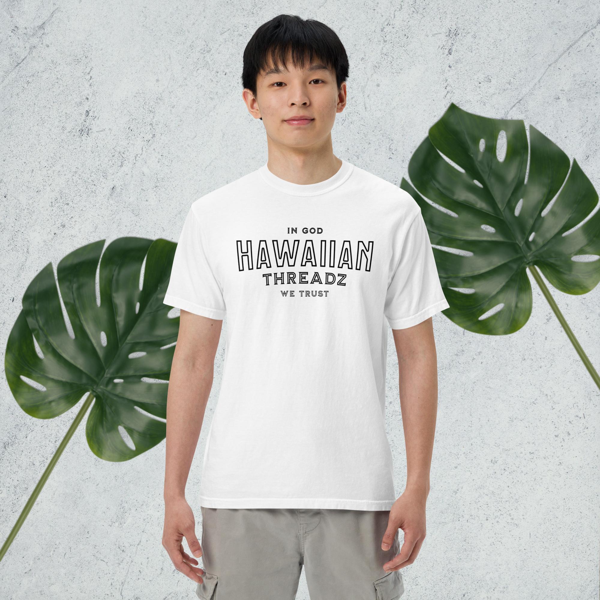 Unisex garment-dyed heavyweight t-shirt
