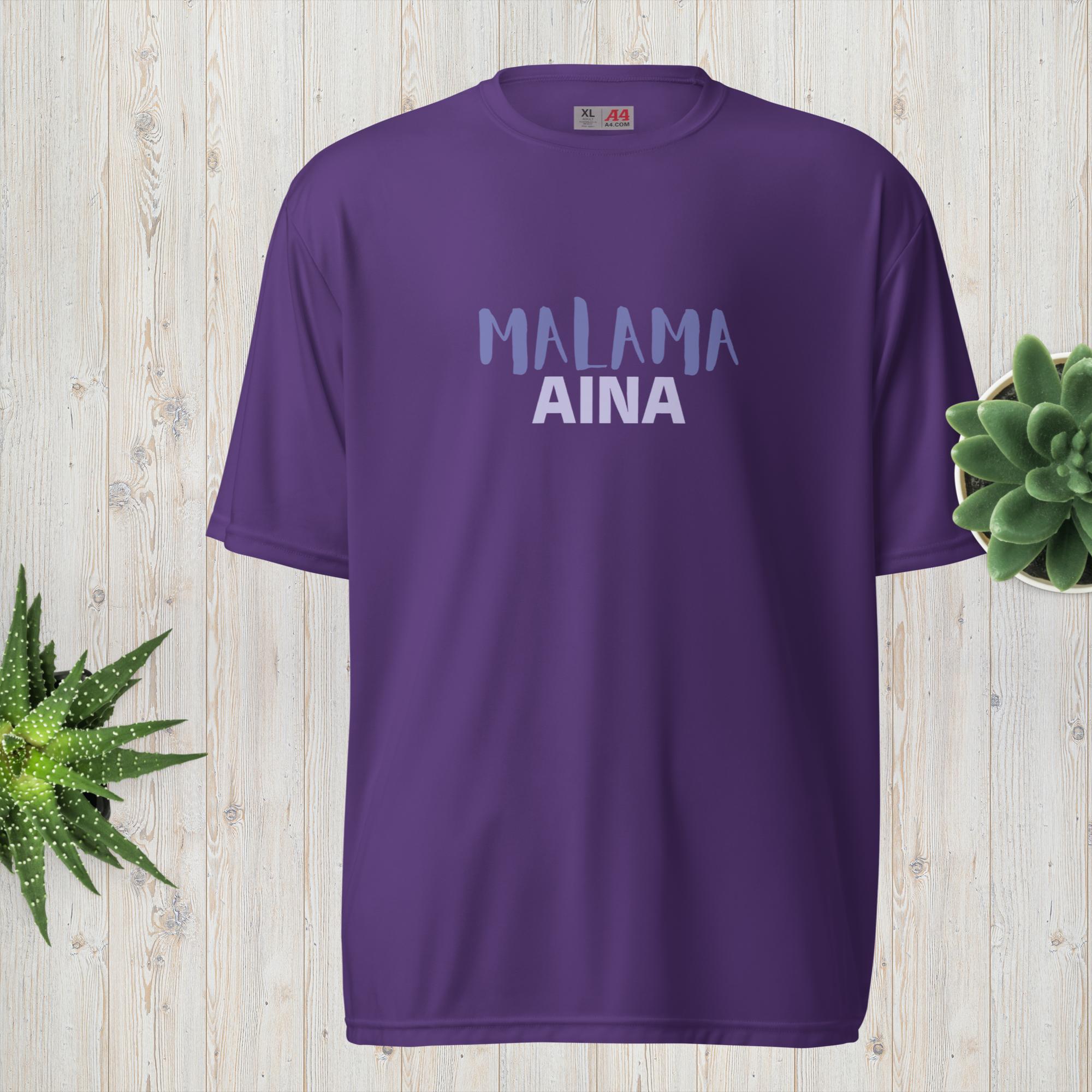 Unisex performance crew neck t-shirt