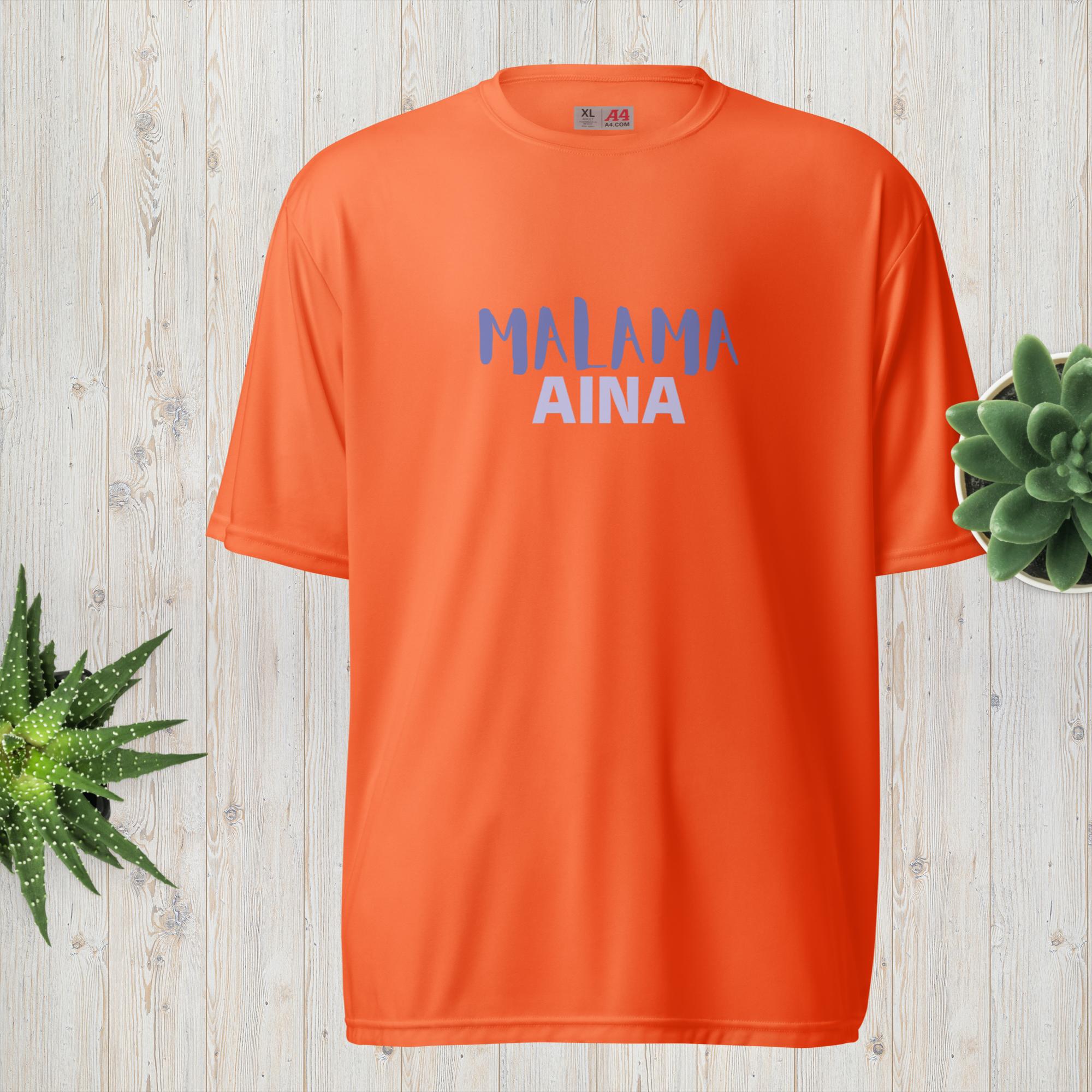 Unisex performance crew neck t-shirt