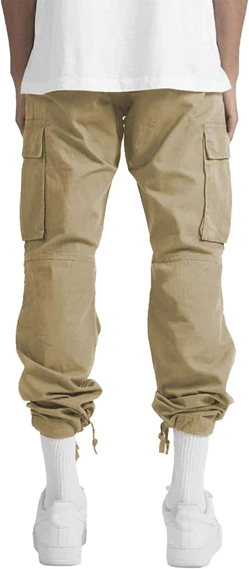 Men'S Casual Cargo Pants Hiking Pants Workout Joggers Sweatpants for Men