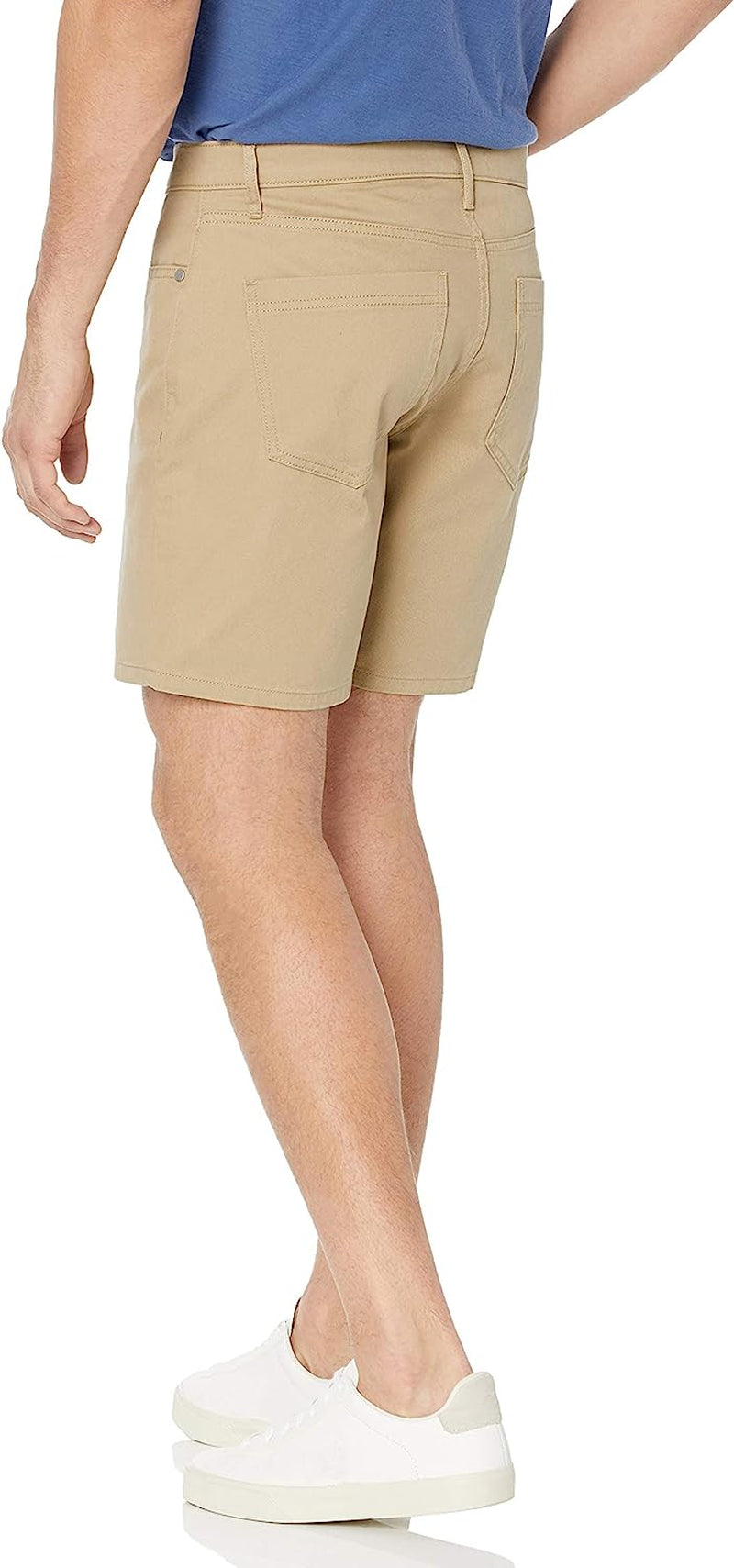 Men'S Slim-Fit 7" Inseam Stretch 5-Pocket Short